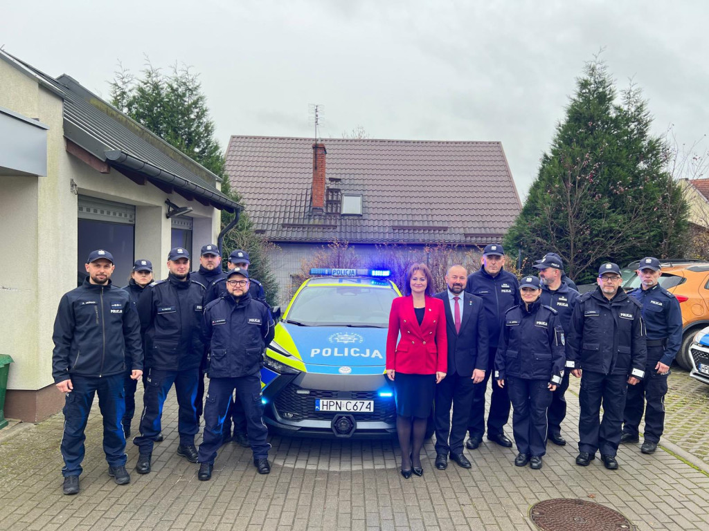 Uroczystość w komisariacie w Żukowie
