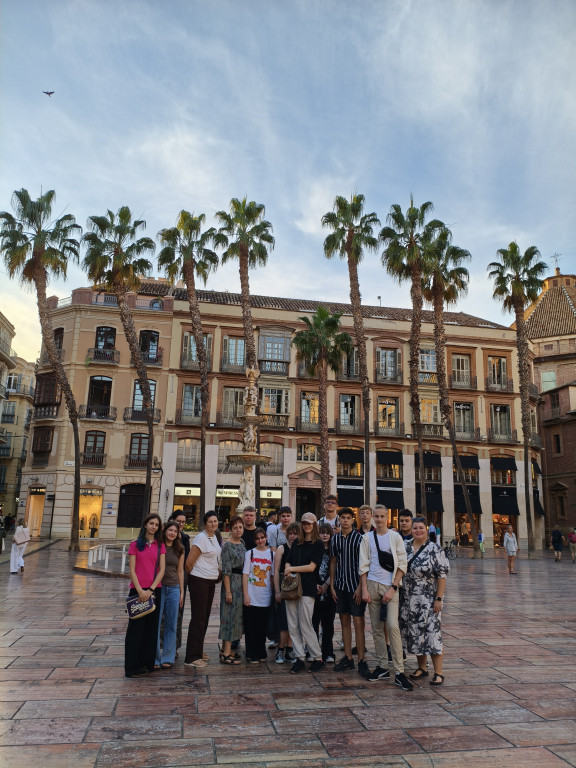 Praktyki uczniów w hiszpańskiej Maladze