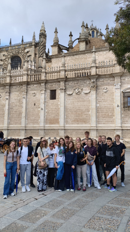 Praktyki uczniów w hiszpańskiej Maladze