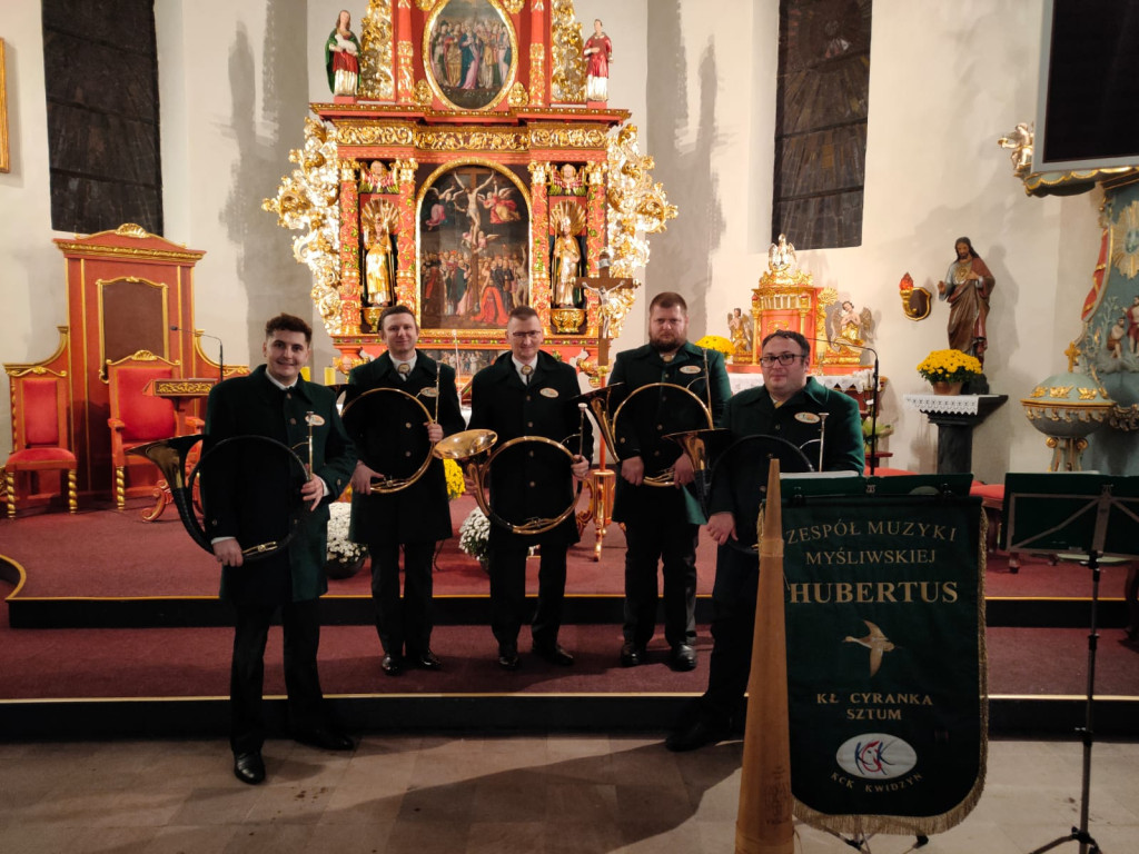 Goręczyno. Koncert muzyki myśliwskiej