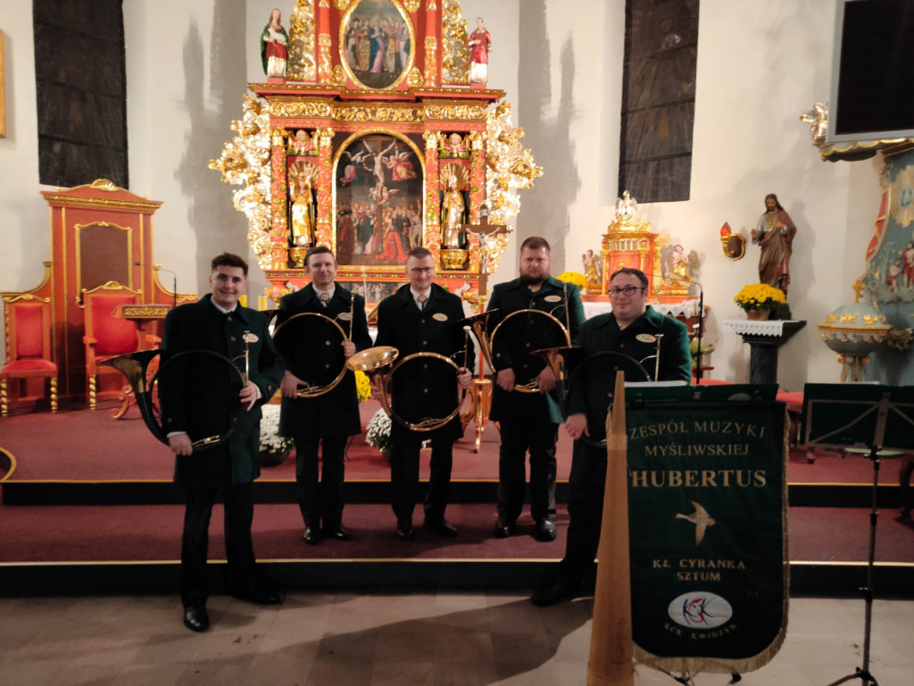 Goręczyno. Koncert muzyki myśliwskiej