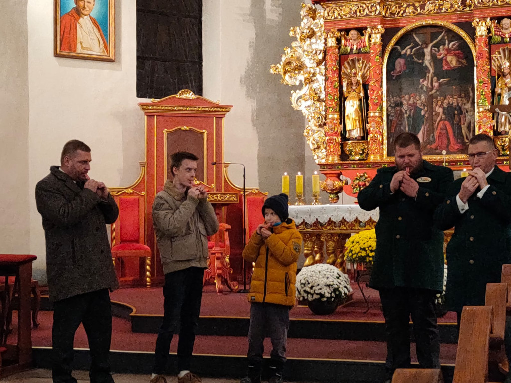 Goręczyno. Koncert muzyki myśliwskiej