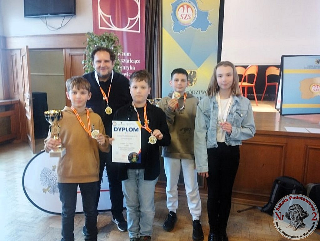 Szachiści z Dwójki mistrzami Pomorza