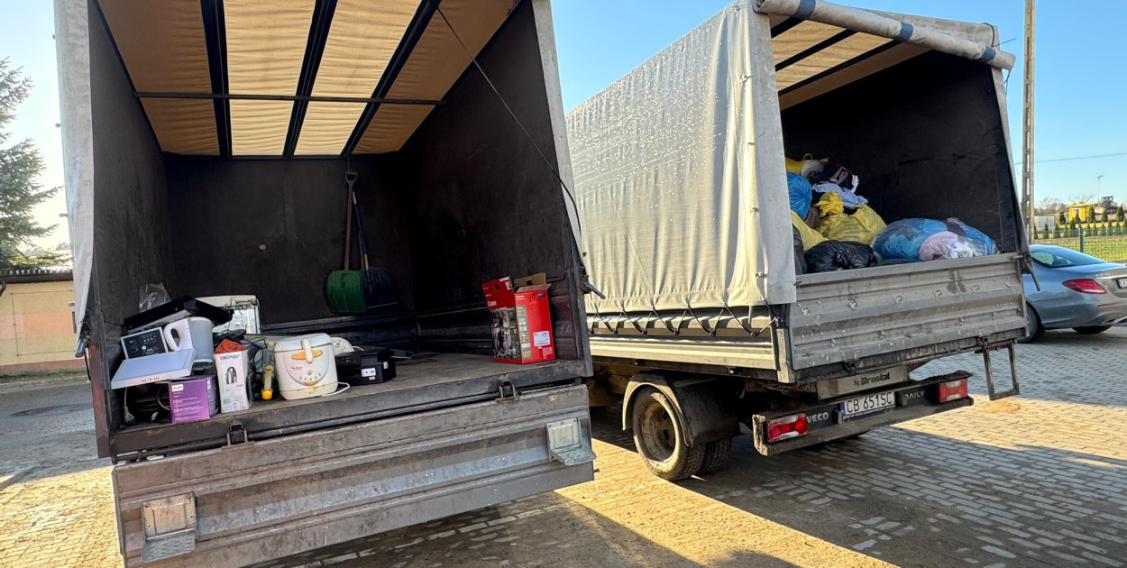 Mobilny PSZOK w gminie Stężyca