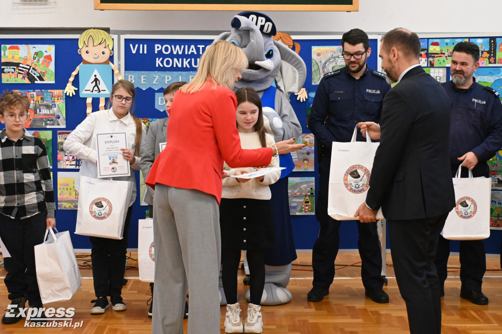 Konkurs Bezpieczna Droga do Szkoły - wręczenie nagród