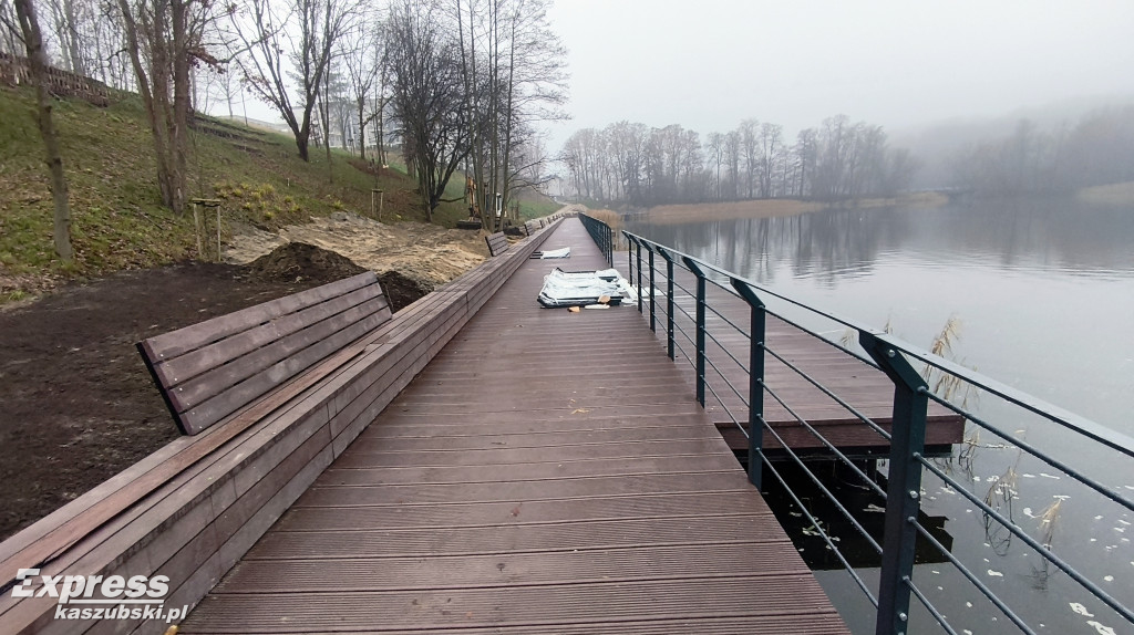 Wkrótce koniec prac na kąpielisku w Kartuzach