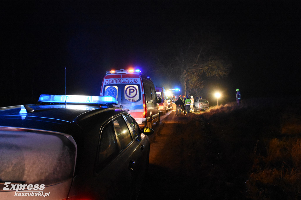 Wypadek w Węsiorach