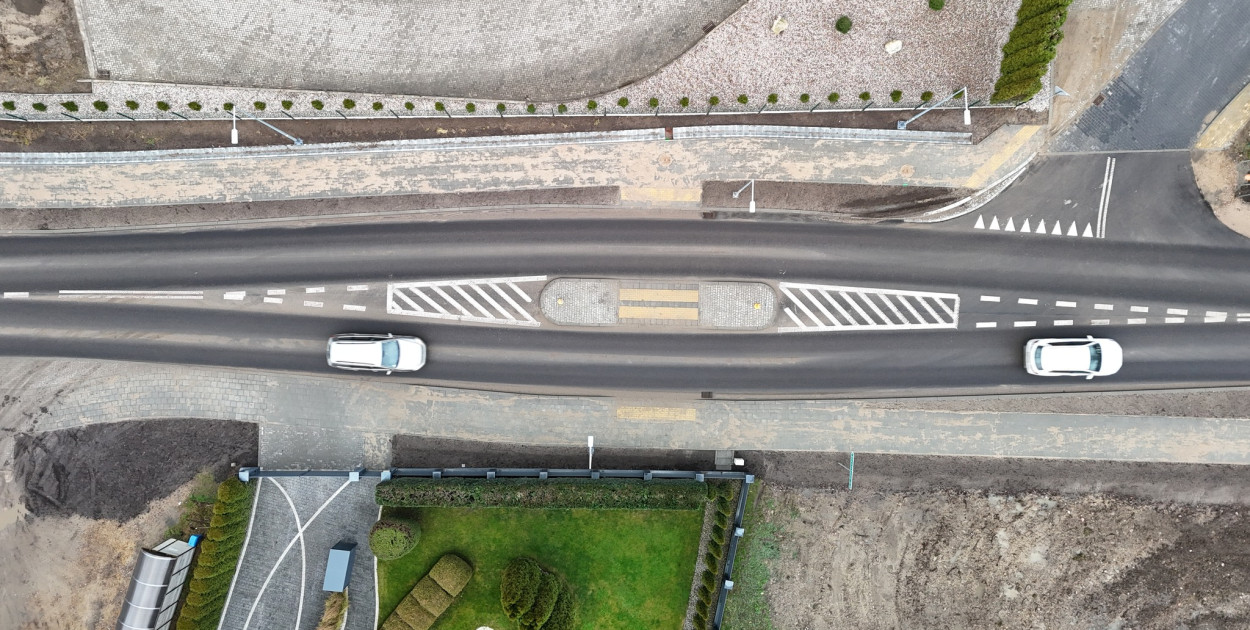 Wyremontowana droga wojewódzka w Załężu