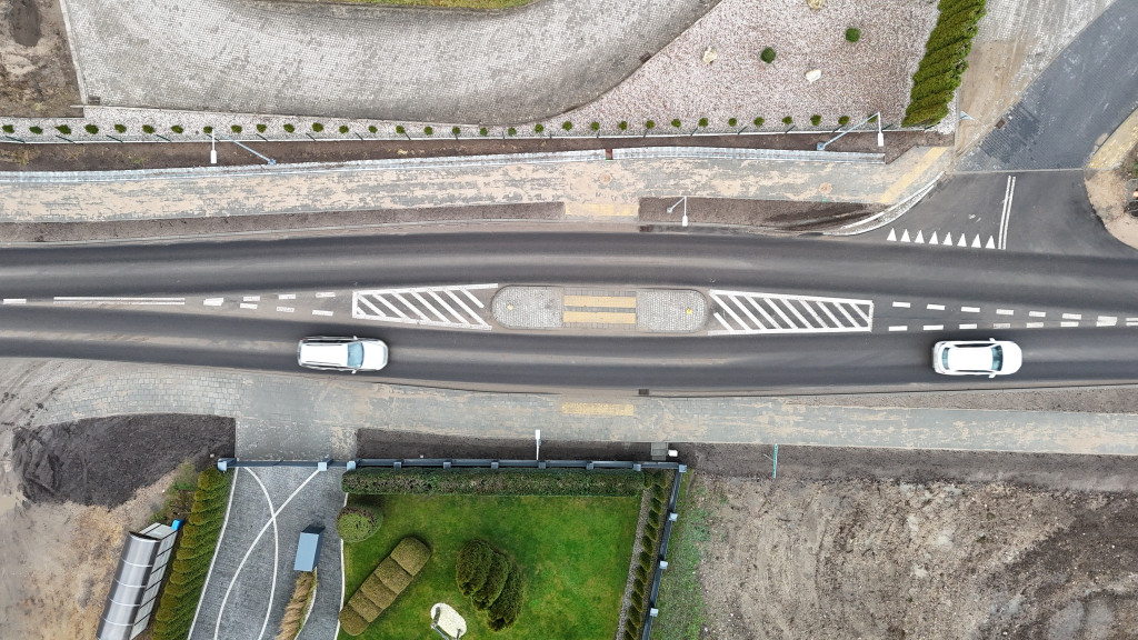 Wyremontowana droga wojewódzka w Załężu