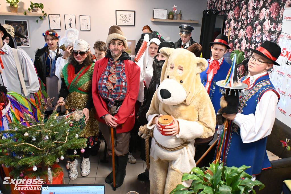 Kaszubska Gwiazdka w redakcji Expressu