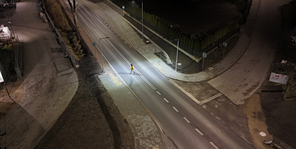 Wyremontowana droga wojewódzka w Grzybnie