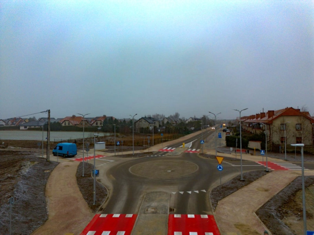 Ulica Pszenna w Baninie