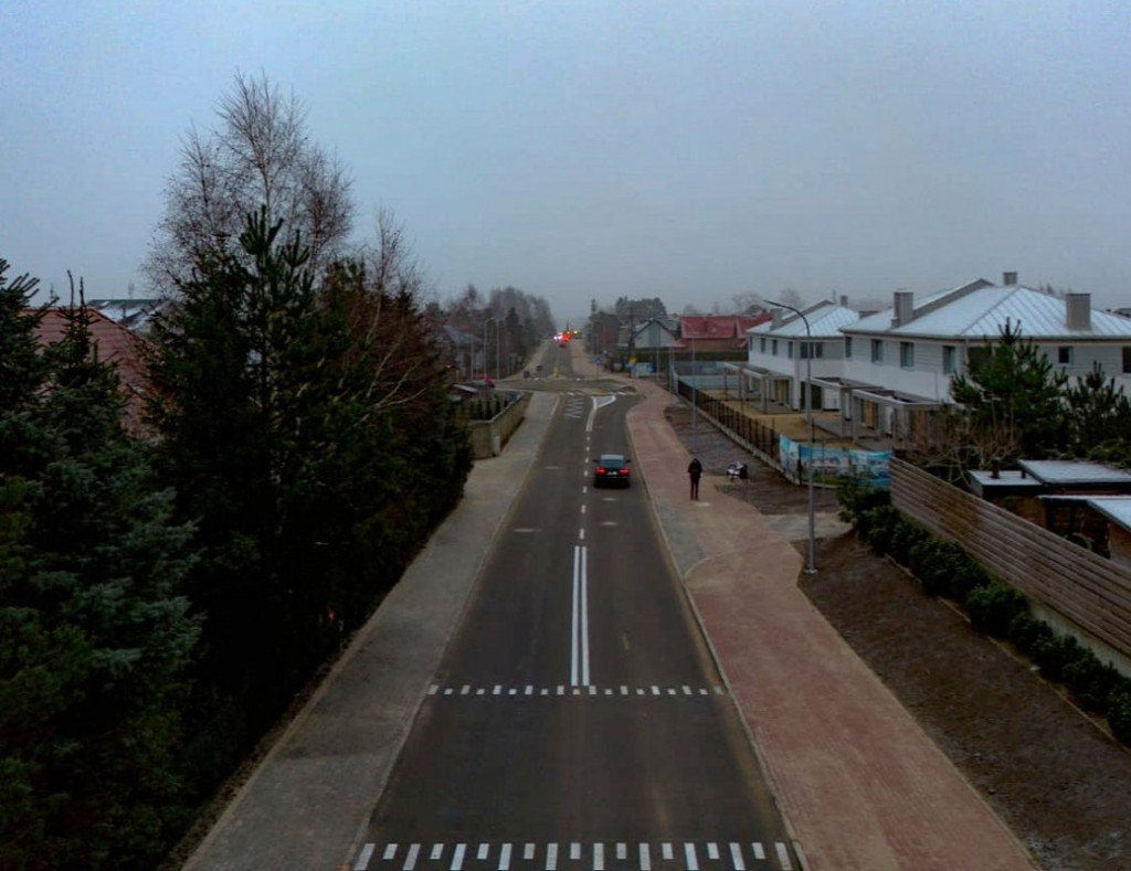 Ulica Pszenna w Baninie