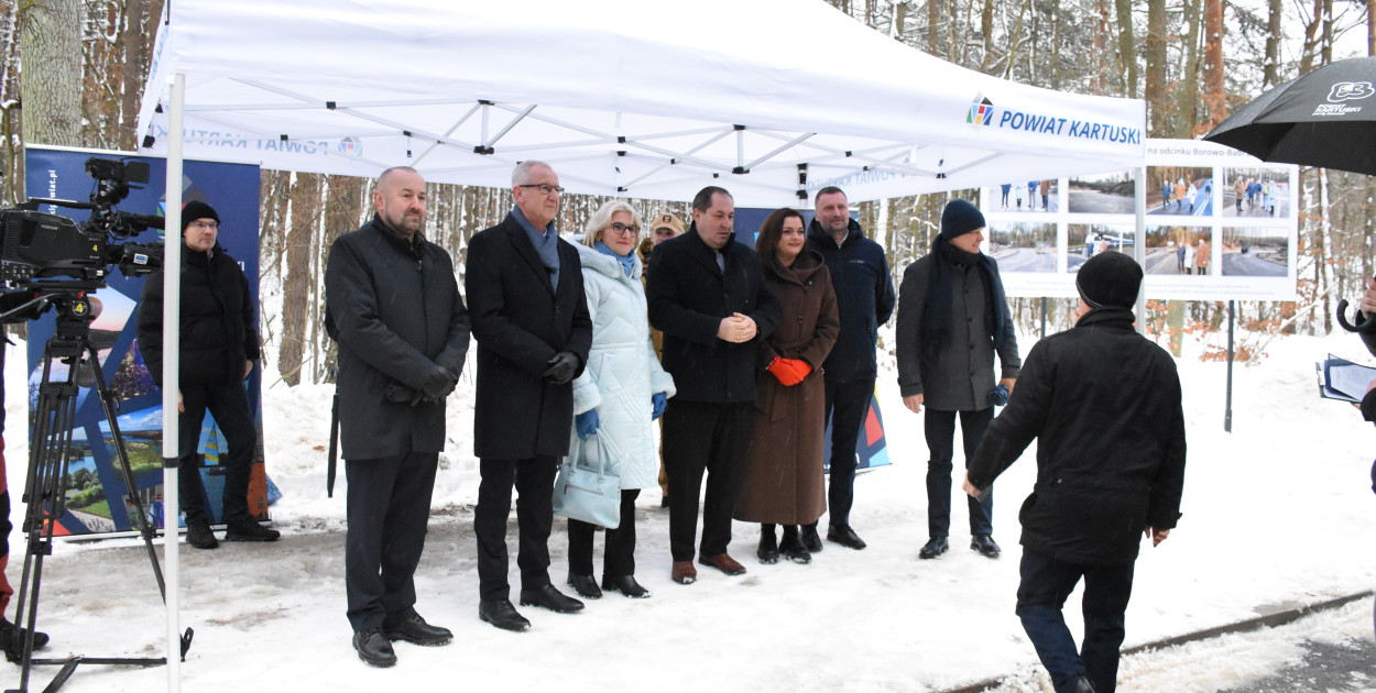 Otwarcie drogi Borowo - Babi Dół