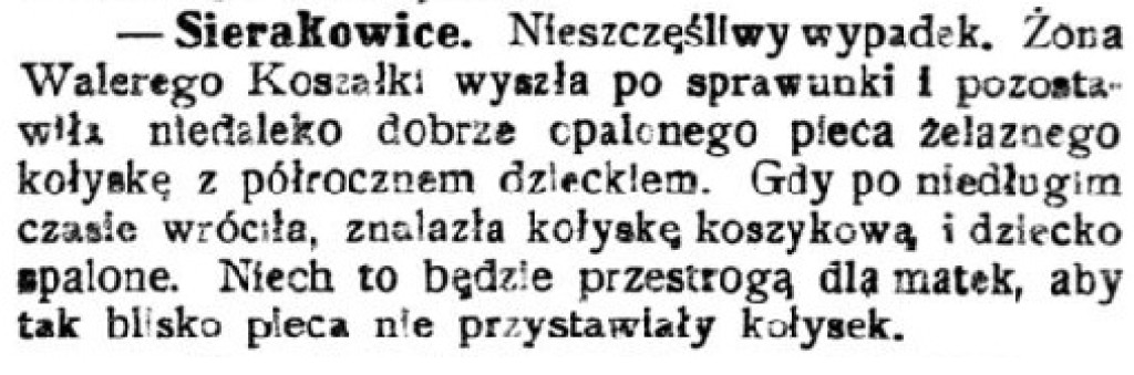 Wycinki z Gazety Kartuskiej z wydań z 16 i 19 stycznia 1926 r.