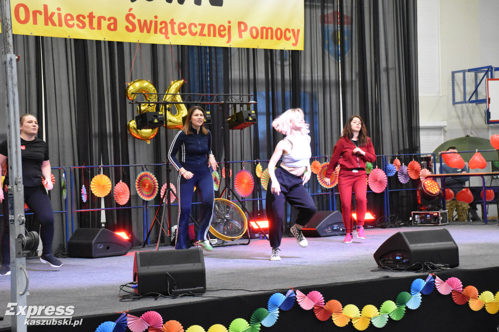 Tanecznie i sportowo podczas finału WOŚP w Żukowie