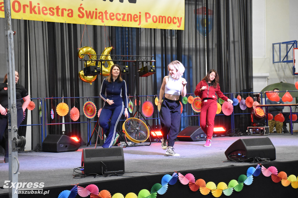 Tanecznie i sportowo podczas finału WOŚP w Żukowie