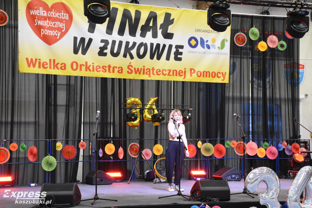 Tanecznie i sportowo podczas finału WOŚP w Żukowie