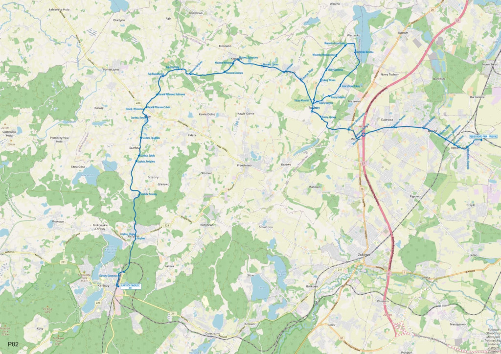 Nowe linie autobusowe - rozkłady jazdy
