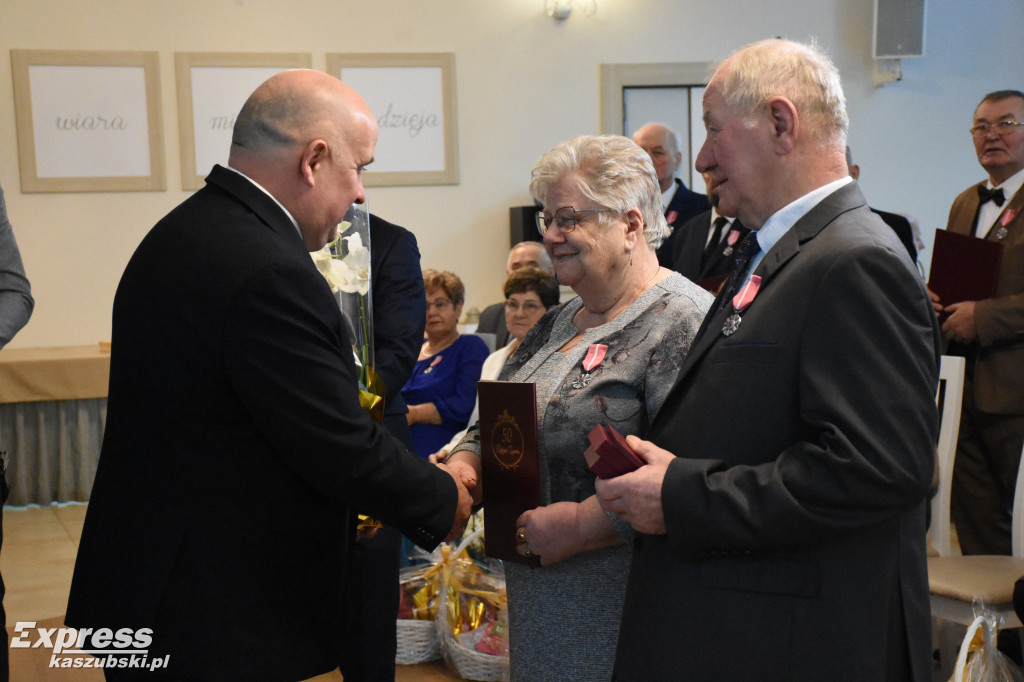 Jubileusze małżeńskie w gm. Stężyca