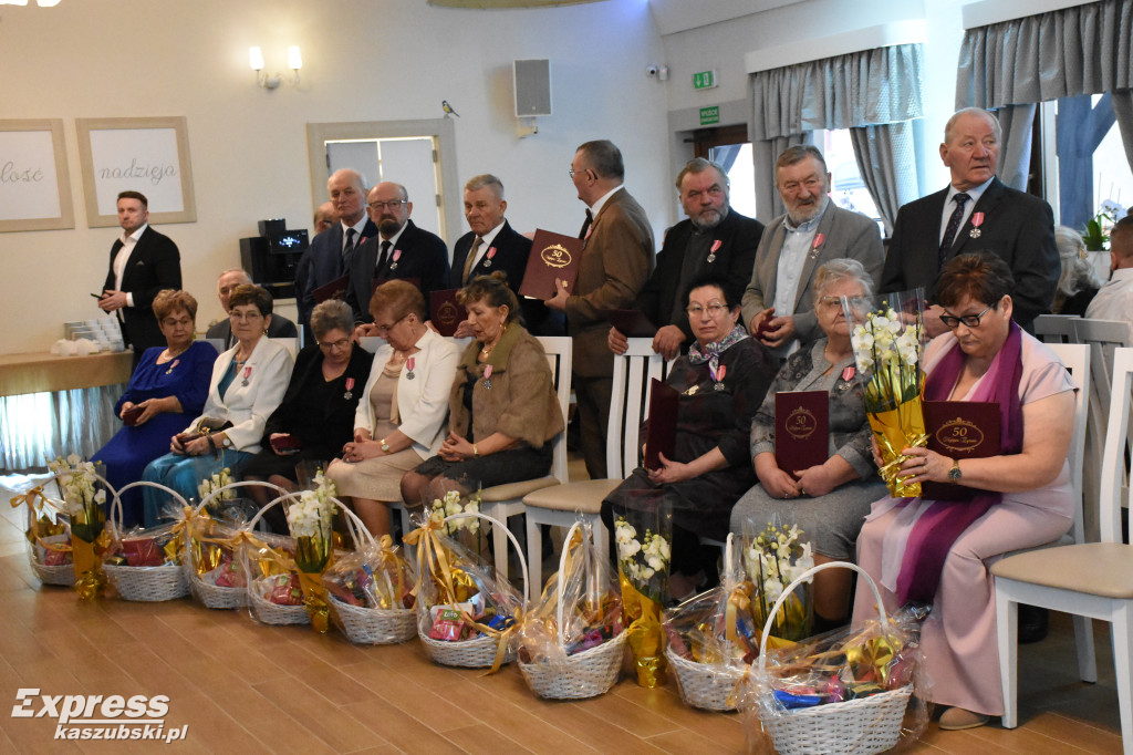 Jubileusze małżeńskie w gm. Stężyca