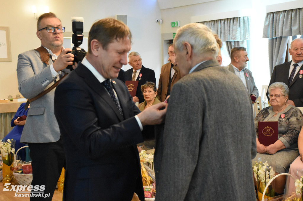 Jubileusze małżeńskie w gm. Stężyca