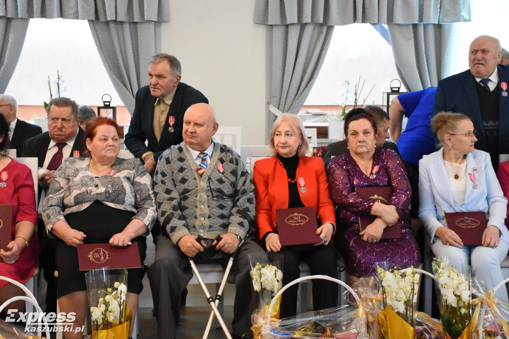 Jubileusze małżeńskie w gm. Stężyca