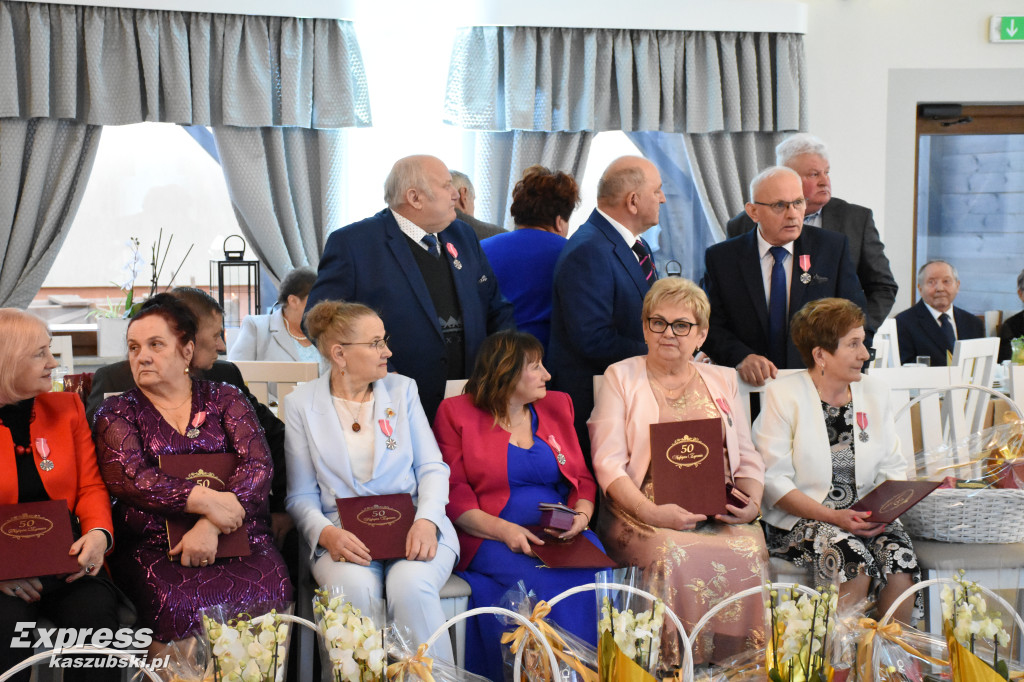 Jubileusze małżeńskie w gm. Stężyca