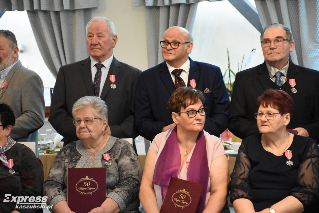 Jubileusze małżeńskie w gm. Stężyca