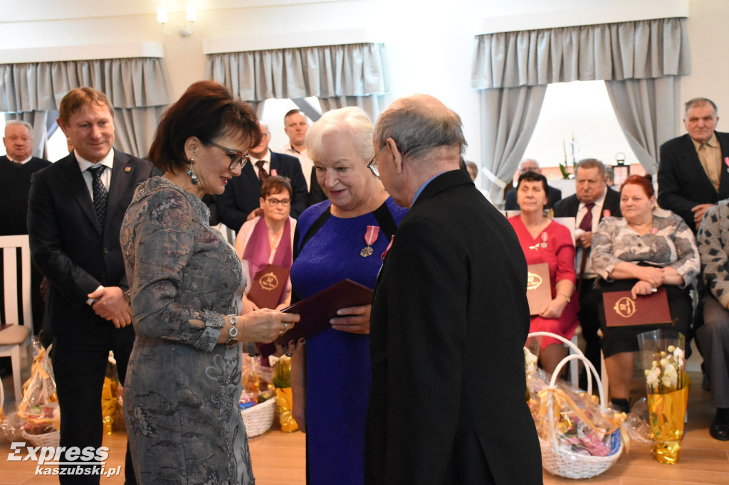 Jubileusze małżeńskie w gm. Stężyca