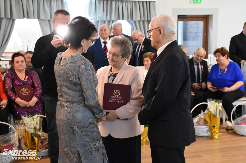 Jubileusze małżeńskie w gm. Stężyca