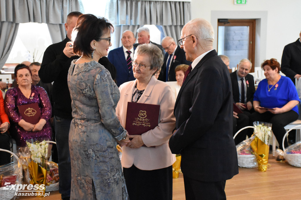 Jubileusze małżeńskie w gm. Stężyca