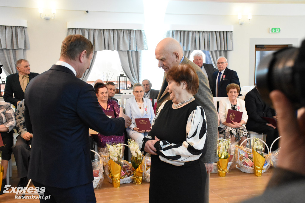 Jubileusze małżeńskie w gm. Stężyca