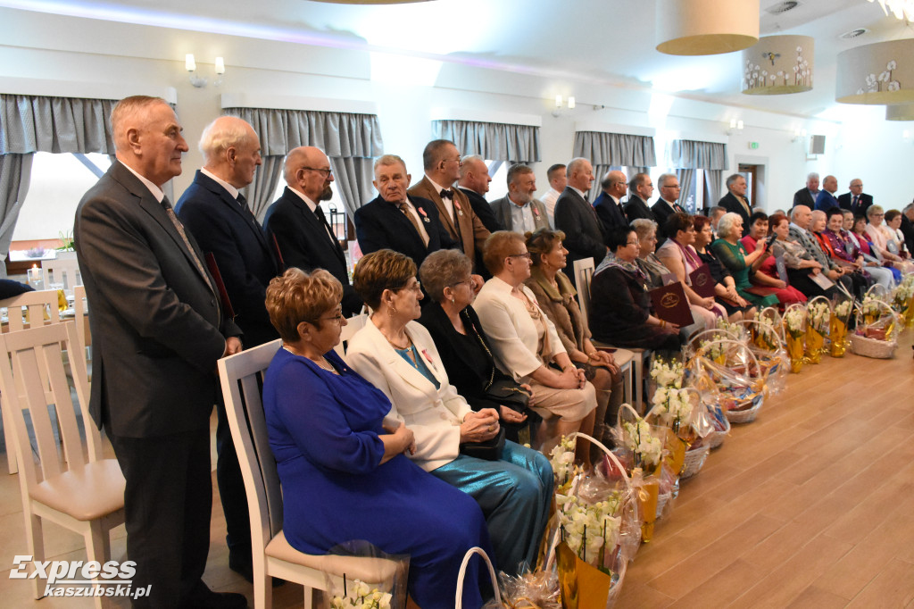 Jubileusze małżeńskie w gm. Stężyca