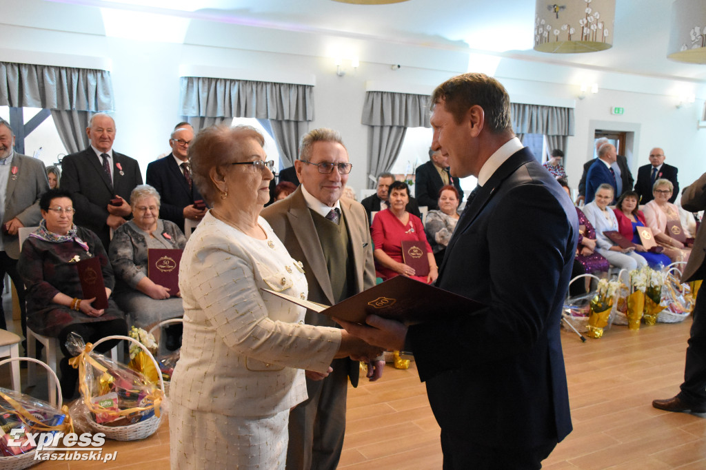 Jubileusze małżeńskie w gm. Stężyca