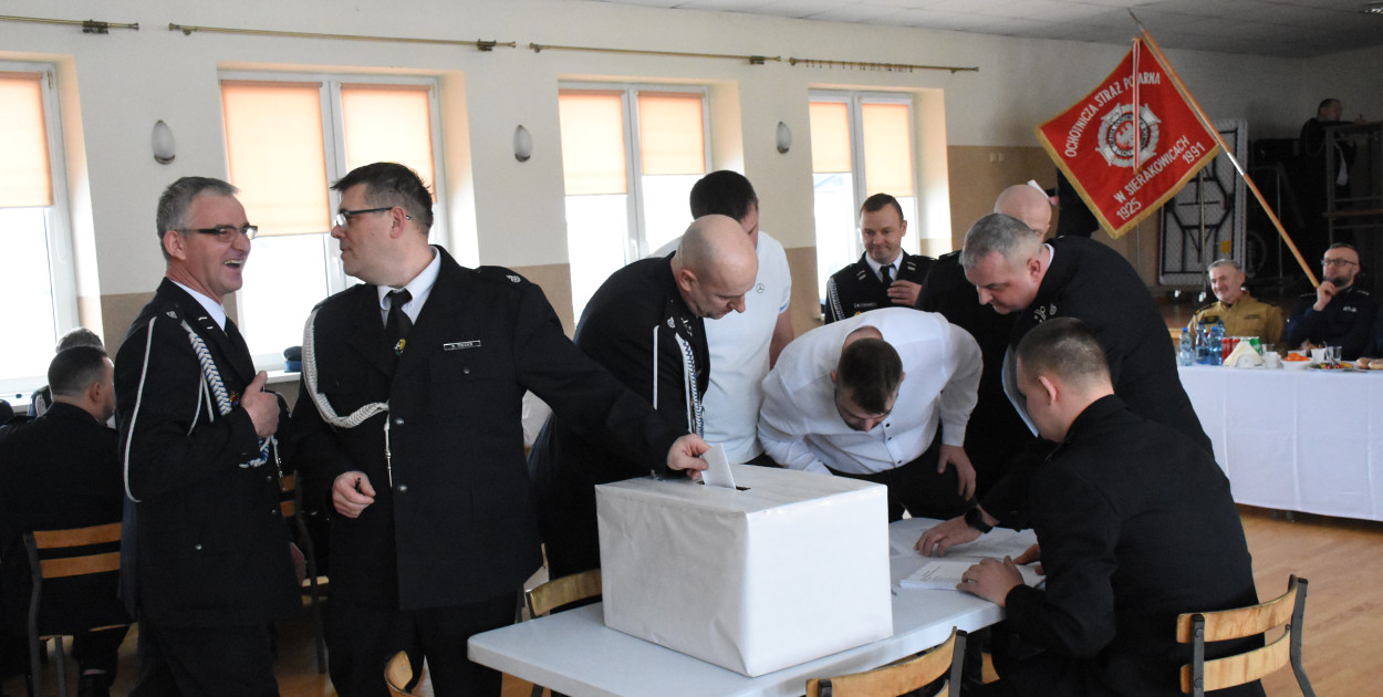 Zebranie sprawozdawczo-wyborcze w OSP Sierakowice