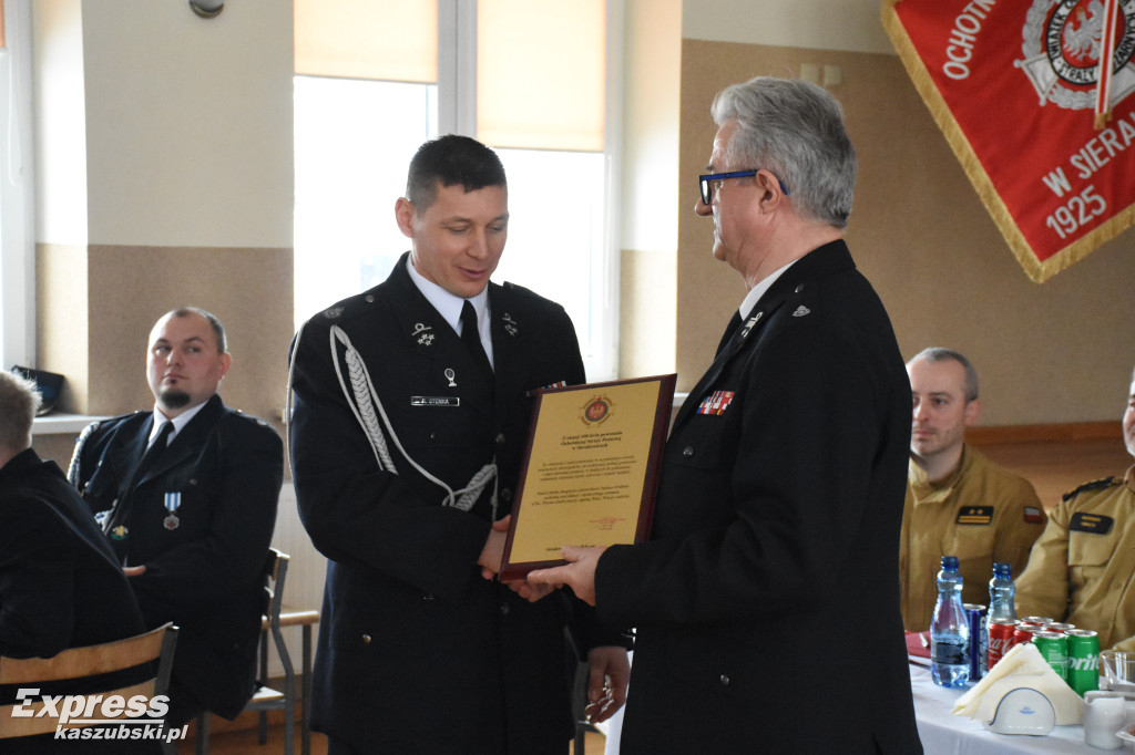 Zebranie sprawozdawczo-wyborcze w OSP Sierakowice