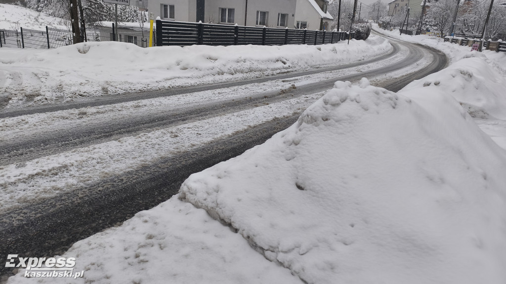 Kartuzy pod śniegiem