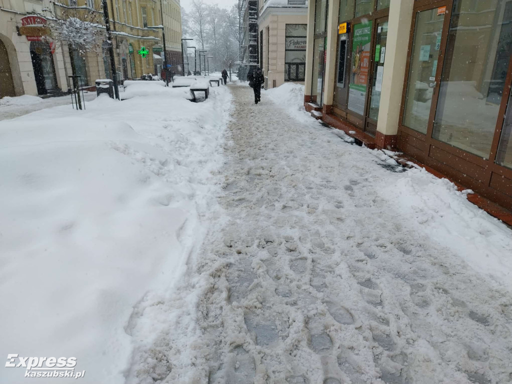 Kartuzy pod śniegiem