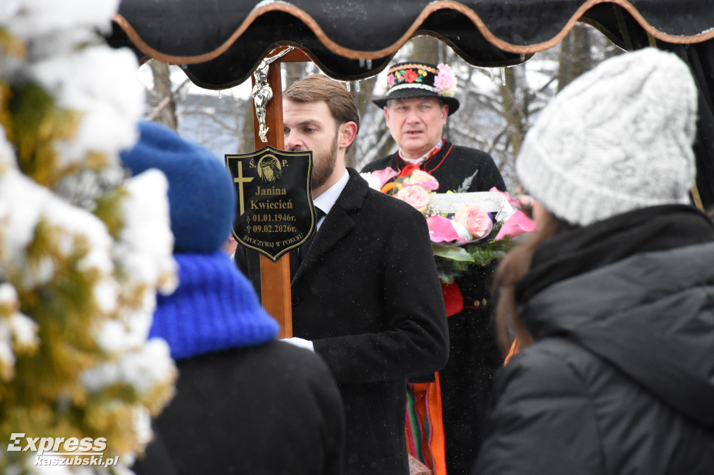 Pogrzeb Janiny Kwiecień