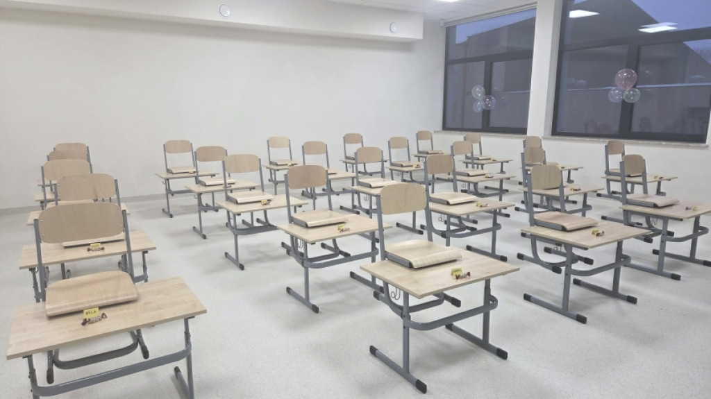 Rozbudowana szkoła podstawowa w Przodkowie