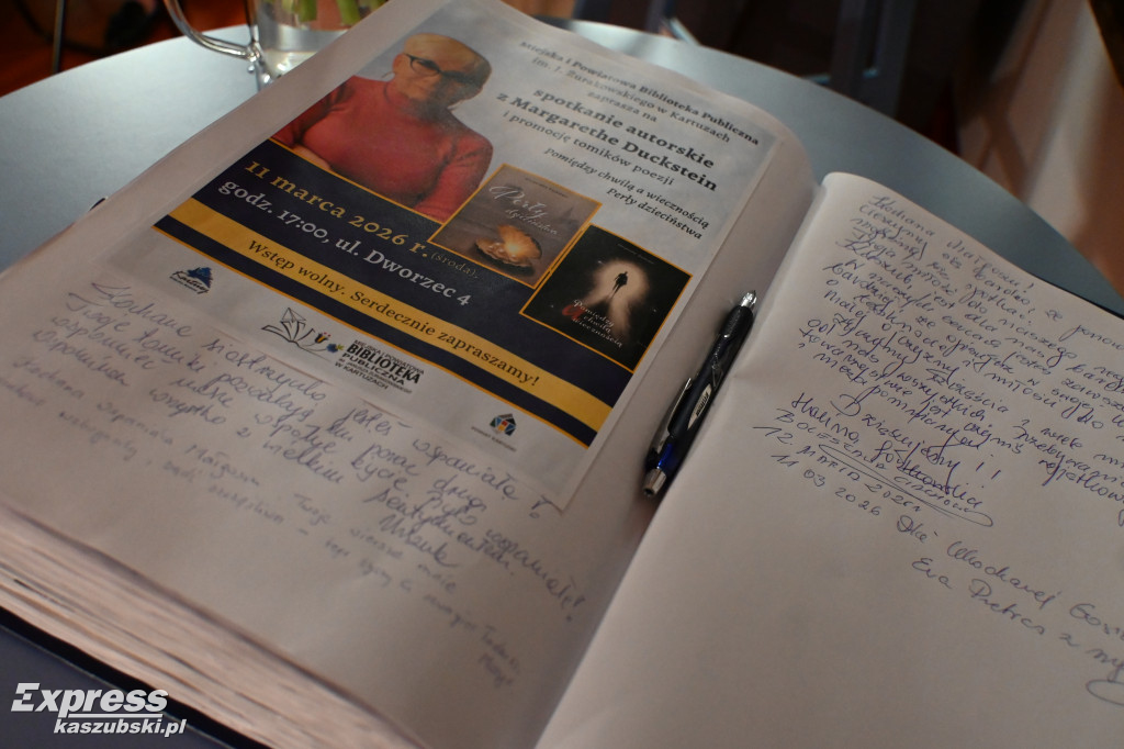 Spotkanie z Margarethe Duckstein w Kartuzach