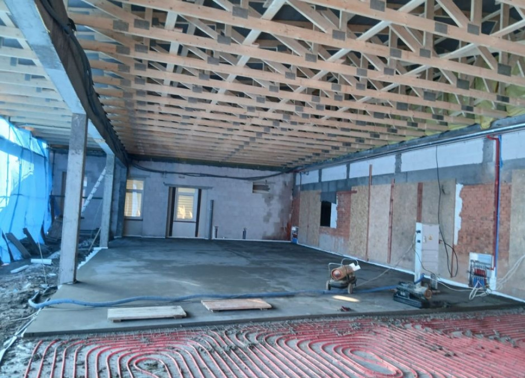 Prace przy budowie Kaszubskiego Centrum Senioralnego