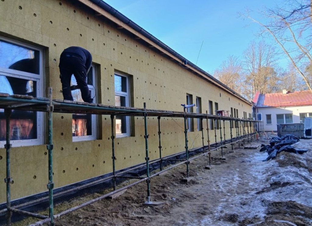 Prace przy budowie Kaszubskiego Centrum Senioralnego