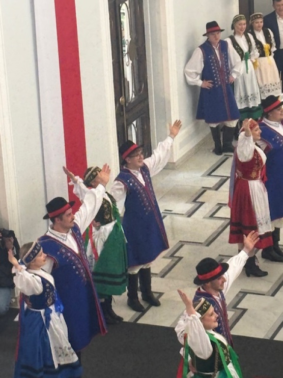 Uczniowie z Przodkowa na Dniu Jedności Kaszubów w Sejmie