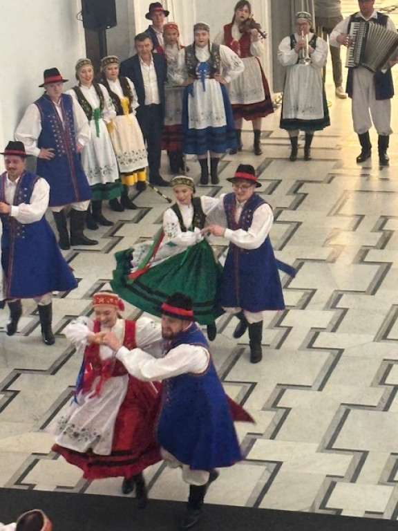 Uczniowie z Przodkowa na Dniu Jedności Kaszubów w Sejmie