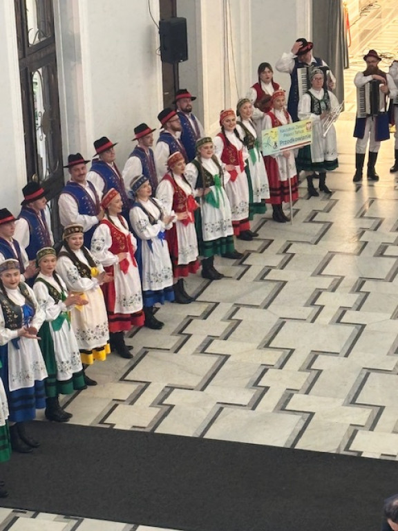 Uczniowie z Przodkowa na Dniu Jedności Kaszubów w Sejmie