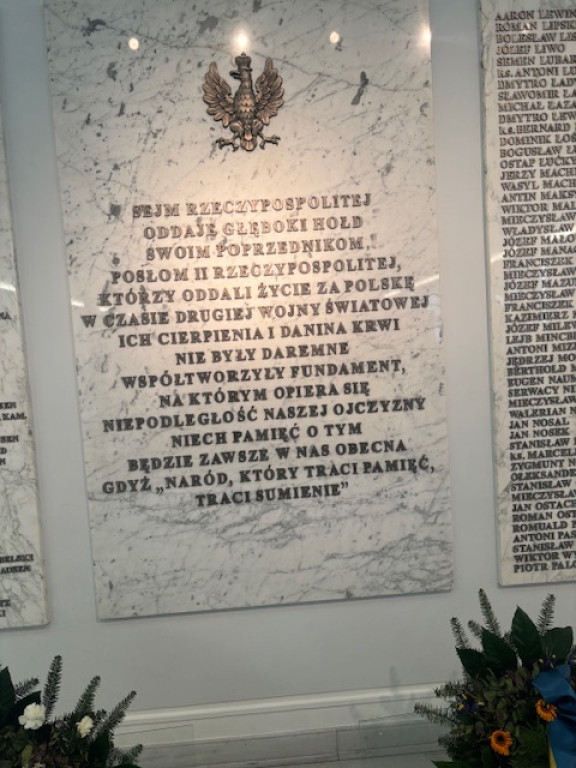 Uczniowie z Przodkowa na Dniu Jedności Kaszubów w Sejmie