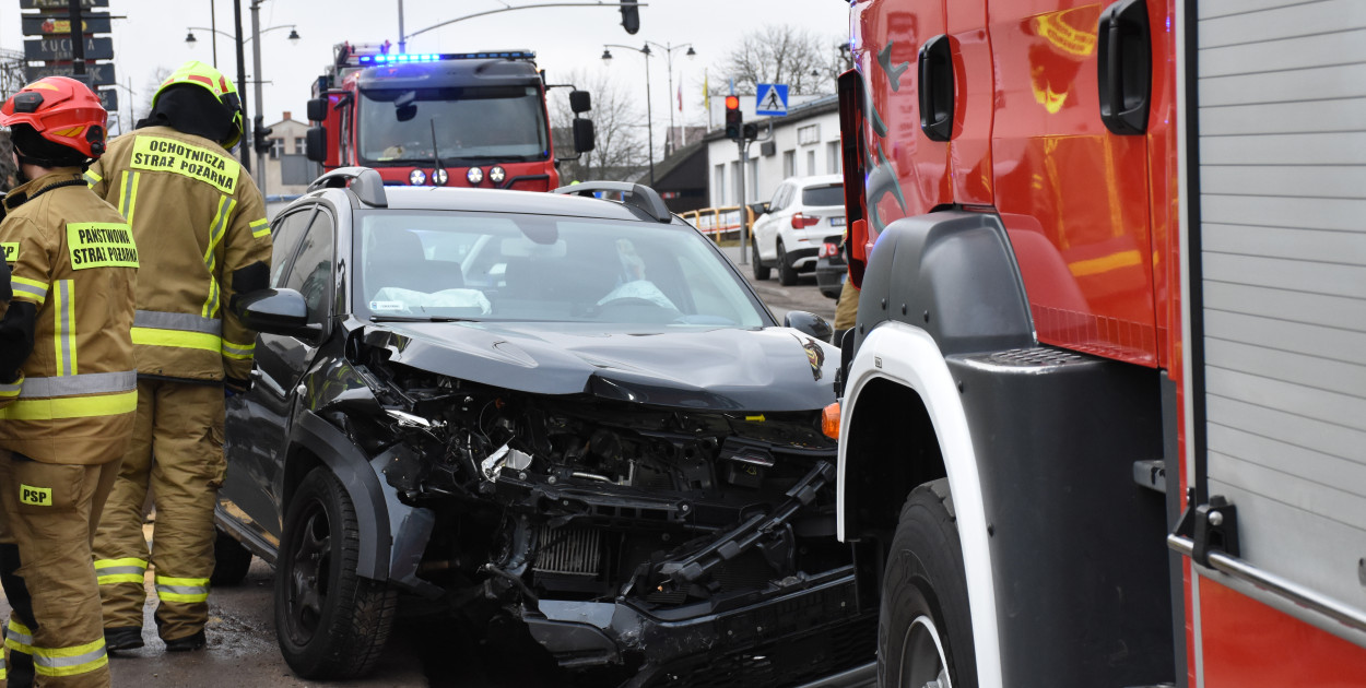 Wypadek w Sierakowicach