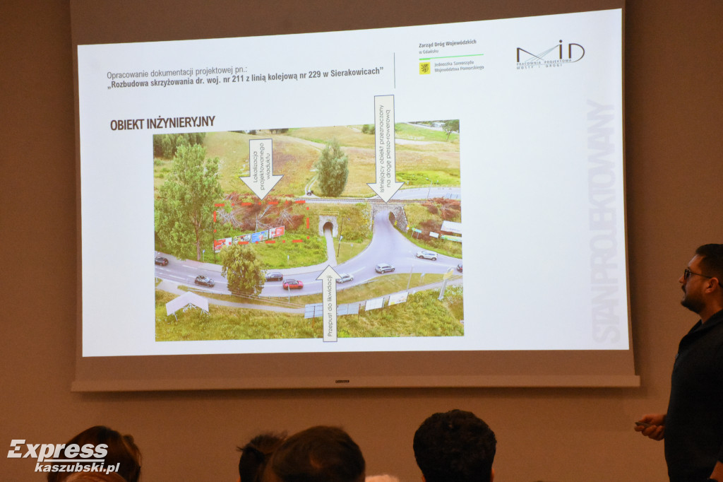 Spotkanie informacyjne dot. wiaduktu w Sierakowicach
